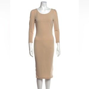 ALICE + OLIVIA Scoop Neck Midi Length Dress Size S